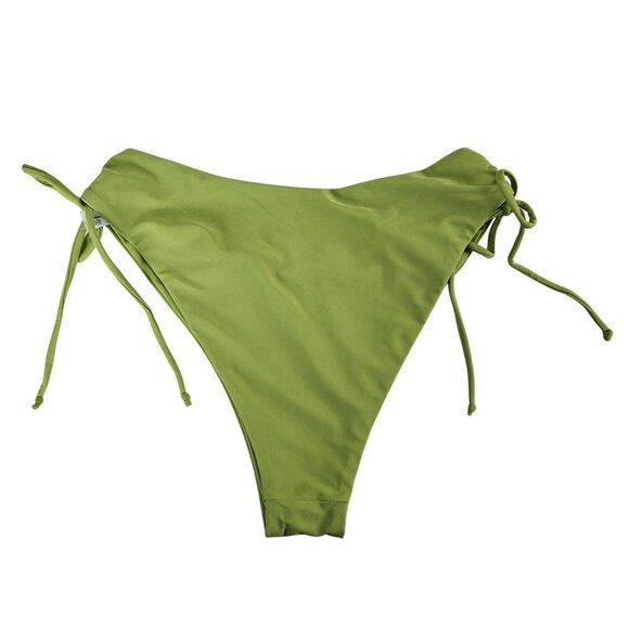 Zaful Womens 2 Piece Tie Front Cheeky Bikini Set Size S Sexy Beach Pool Vacation - Picture 10 of 12